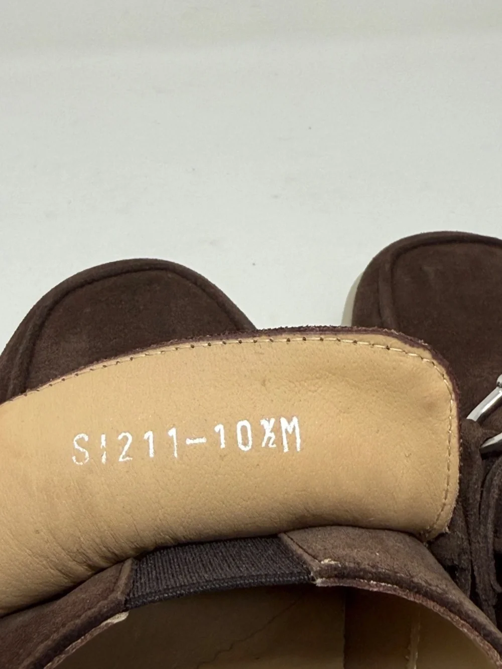 New Stuart Weitzman Aurelio Loafer Dark Brown Suede Sz 10.5